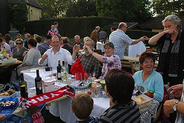 Last Night at the Proms Picknick with friends from Portsmouth library