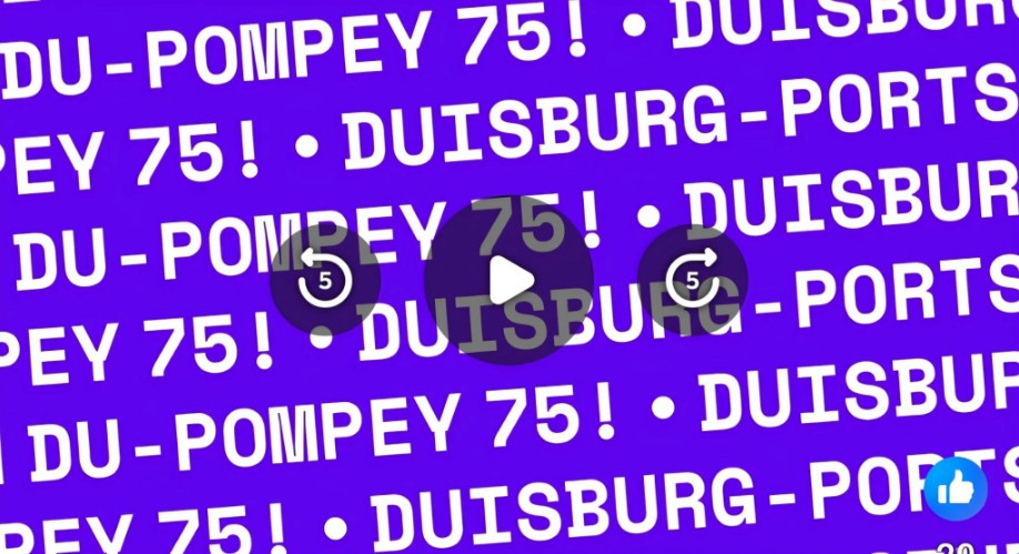 Happy Anniversary! Portsmouth-Duisburg